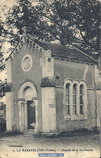 La Rabatelière autrefois