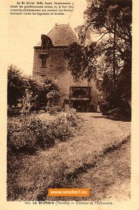 Château de l'échasserie, la Bruffière