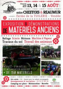 Anciens tracteurs fête Réaumur