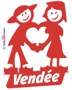 sticker vendée vendee1 personnages